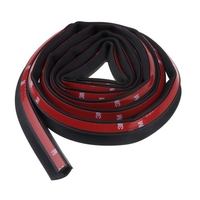 5Mètres Grand D Petit Forme DZ P Type Bande De Joint De Porte De Voiture Bandes De Joint En Caoutchouc Auto Garniture Étanche À La Poussière Isolation Sonore Coupe-Froid Grand D Petit Type DZP