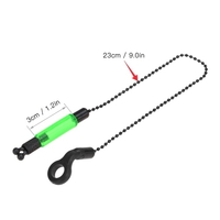 5pcs / 1pcs appâts de pêche Swinger Black Chain Alert Swinger accessoires de pêche à la carpe