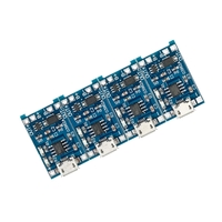 5pcs 5V 1A Micro USB 18650 batterie au lithium de charge + carte de circuit imprimé de protection Module de chargeur