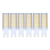 5PCS G9 LED Ampoule Lumière Chaude / Blanche (6000K)