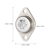 5pcs haute qualité 2N3055 Transistors de puissance NPN TO-3 boîtier en métal 15A / 60V