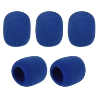 5pcs Microphones à main pour microphone pare-vent Couvre-mousse Mic