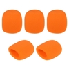 5pcs Microphones à main pour microphone pare-vent Couvre-mousse Mic