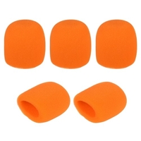 5pcs Microphones à main pour microphone pare-vent Couvre-mousse Mic