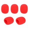 5pcs Microphones à main pour microphone pare-vent Couvre-mousse Mic
