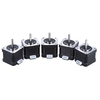 5pcs Nema 17 Stepper Stepping Motor Drive Control 2 phases 1, 8 degré 0, 9 A 0, 4NM 42mm avec câble Câble Imprimante 3D / remplacement d