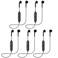 5PCS S6 BT 4.1 écouteurs intra-auriculaires de sport