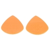 5pcs Triangle en forme Guitar Pick plectre 3pcs dans 2pcs noir orange