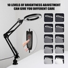5X Loupe Lampe de bureau Loupe Lampe de lecture pliable de lumière LED