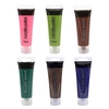 6 Couleurs Peinture Acrylique Set 75ml Chaque Tube Pigments Riches Fournitures d