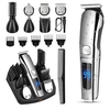 6-IN-1 Éclipper pour hommes rasoir à barbes Corps électrique Trimmer nez Trousse de coupe à cheveux entièrement lavable USB rechargeable