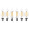 6 Packs 4W Ampoule LED E14 Ampoules LED Blanc Chaud 2700K Lampe LED Style Vintage