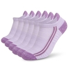 6 paires de chaussettes de sport à la cheville Chaussettes basses Chaussettes de course athlétiques Fitness en plein air Chaussettes respirantes à séchage rapide Chaussettes antidérapantes résistantes à l
