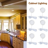 6 PCS Dimmable LED sous l