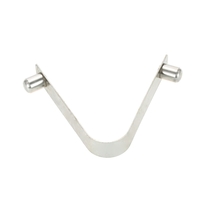 6 pcs Kayak Paddle Ressort Clips Tente Pole Clips Push Bouton Printemps Clip Snap Verrouillage Tube Pin