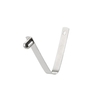 6 pcs Kayak Paddle Ressort Clips Tente Pole Clips Push Bouton Printemps Clip Snap Verrouillage Tube Pin