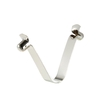 6 pcs Kayak Paddle Ressort Clips Tente Pole Clips Push Bouton Printemps Clip Snap Verrouillage Tube Pin