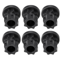 6 Pcs Ram Mont Piste de Montage de Piste d