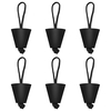 6 pièces / 8 pièces Kit de prise de Scupper Kayak universel bouchons de scupper en Silicone trous de vidange bouchon bonde avec lanière