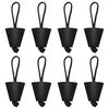 6 pièces / 8 pièces Kit de prise de Scupper Kayak universel bouchons de scupper en Silicone trous de vidange bouchon bonde avec lanière