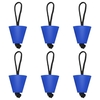 6 pièces / 8 pièces Kit de prise de Scupper Kayak universel bouchons de scupper en Silicone trous de vidange bouchon bonde avec lanière