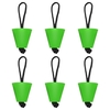 6 pièces / 8 pièces Kit de prise de Scupper Kayak universel bouchons de scupper en Silicone trous de vidange bouchon bonde avec lanière