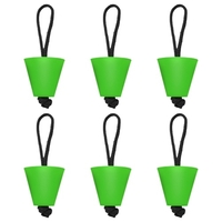 6 pièces / 8 pièces Kit de prise de Scupper Kayak universel bouchons de scupper en Silicone trous de vidange bouchon bonde avec lanière