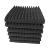 6 pièces 12 * 12 * 2 pouces panneaux de mousse acoustique de Studio haute densité isolation phonique mousse ignifuge