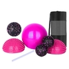 6 pièces boules de Massage sac de rangement ensemble cadeaux de soulagement du stress corps réflexologie musculaire des tissus profonds pour la formation de gymnastique à domicile de Yoga