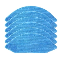 6 pièces chiffons nettoyage pièces de rechange de remplacement pour aspirateur Ecovacs U2 / DGN22