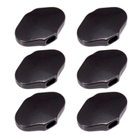 6 pièces en alliage de Zinc guitare boutons de réglage de cheville clés accordeurs têtes de machine boutons