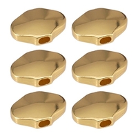 6 pièces en alliage de Zinc guitare boutons de réglage de cheville clés accordeurs têtes de machine boutons