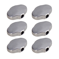 6 pièces en alliage de Zinc guitare boutons de réglage de cheville clés accordeurs têtes de machine boutons