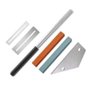 6 pièces guitare luthier trousse à outils frette couronnement fichier habillage Rocker touche garde meule pierre