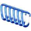 6 pièces mousqueton 12KN mousqueton robuste pour hamacs Camping randonnée