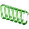 6 pièces mousqueton 12KN mousqueton robuste pour hamacs Camping randonnée