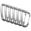 6 pièces mousqueton 12KN mousqueton robuste pour hamacs Camping randonnée