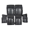 6 pièces/ensemble 2 protège-poignets + 2 coudières + 2 genouillères épaississent la résistance aux chocs de la coque Sports de plein air Protection complète
