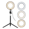 6 Pouce Mini LED Anneau Lumière Photographie Lampe Dimmable 3 Modes D