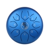 6 pouces acier langue tambour tambour Handpan tambour 8-notes C-Key Percussion Instrument avec maillets sac de tambour chiffon d