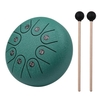 6 pouces Mini 8 Tons Tambour De Langue En Acier G Key Percussion Instrument Main Pan Tambour
