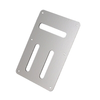 6 trous 3 fentes guitare électrique plaque arrière trémolo ressort cavité plaque arrière Circuit câblage protection arrière couverture