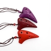 6 trous en céramique Ocarina AltoC instrument de musique de style sous-marin avec lanière partition de musique pour mélomane et débutant