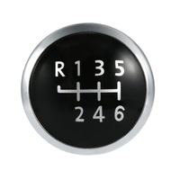 6 vitesses engrenage bouton Badge emblème Cap bouton couvercle remplacement pour VW T5 Transporter 2003-2010