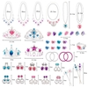 60 pcs Jeu Princess pour les petites filles (livraison de couleurs aléatoires)