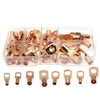 60 pièces/boîte SC bornes nues cosse joint r-ing connecteurs de fil sertissage de câble avec boîte de rangement assortie Portable