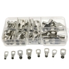 60 pièces/boîte SC bornes nues cosse joint r-ing connecteurs de fil sertissage de câble avec boîte de rangement assortie Portable