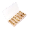 600 pièces 2.8/4.8/6.3mm mâle femelle cosse connecteurs assortis isolés connecteurs électriques bornes de fil sertissage avec boîte de rangement Portable