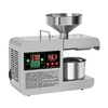 600W 220V Grand Affichage Numérique Couleur Maison Ménage Cuisine Intelligente En Acier Inoxydable Électrique Presse À Huile Machine Famille Extracteur D