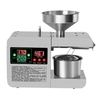 600W 220V Grand Affichage Numérique Couleur Maison Ménage Cuisine Intelligente En Acier Inoxydable Électrique Presse À Huile Machine Famille Extracteur D
